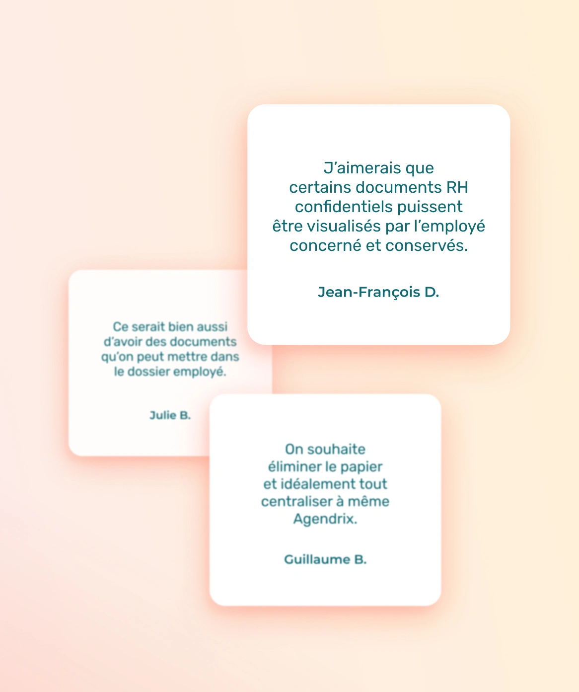 Avis d'utilisateurs souhaitant voir un module Documents RH voir le jour