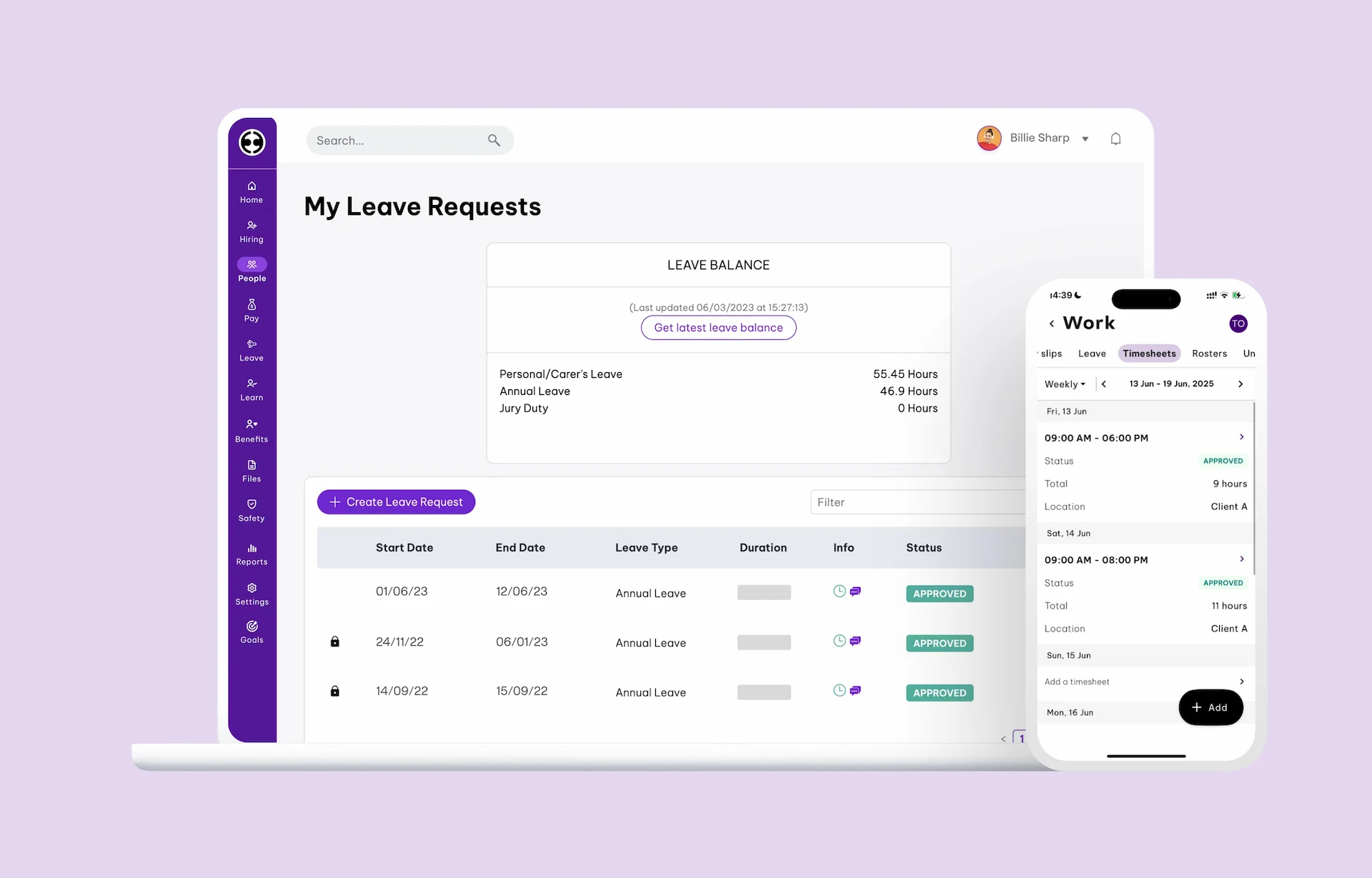 Employment Hero, a HR software for small businesses