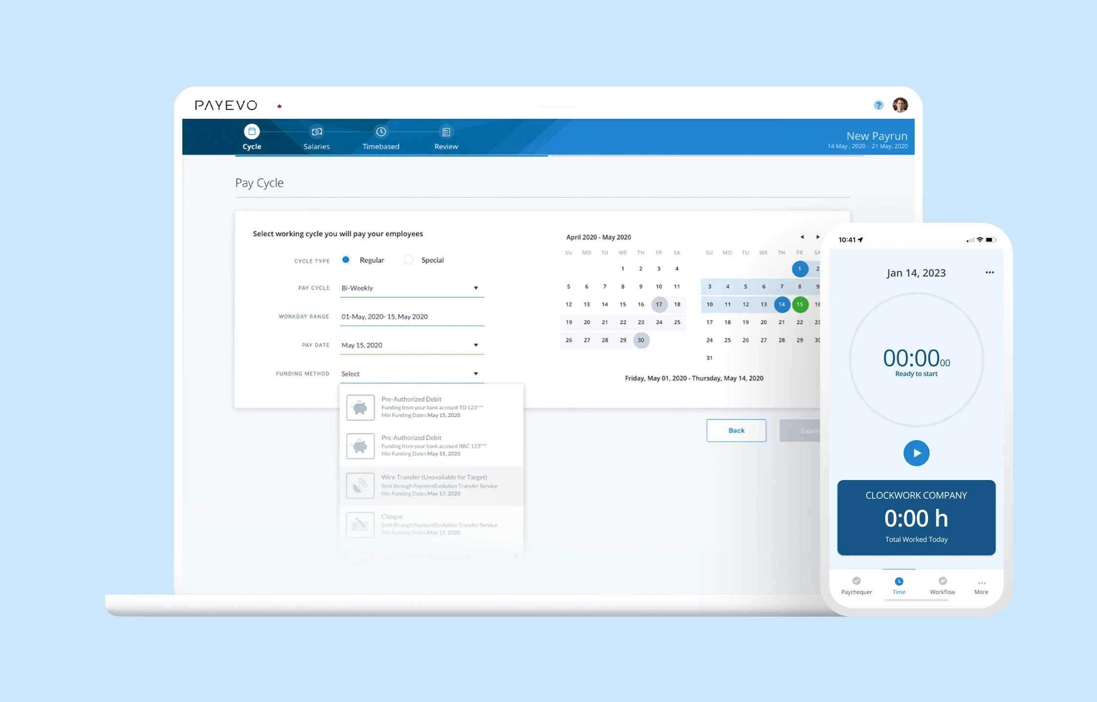 PaymentEvolution payroll software
