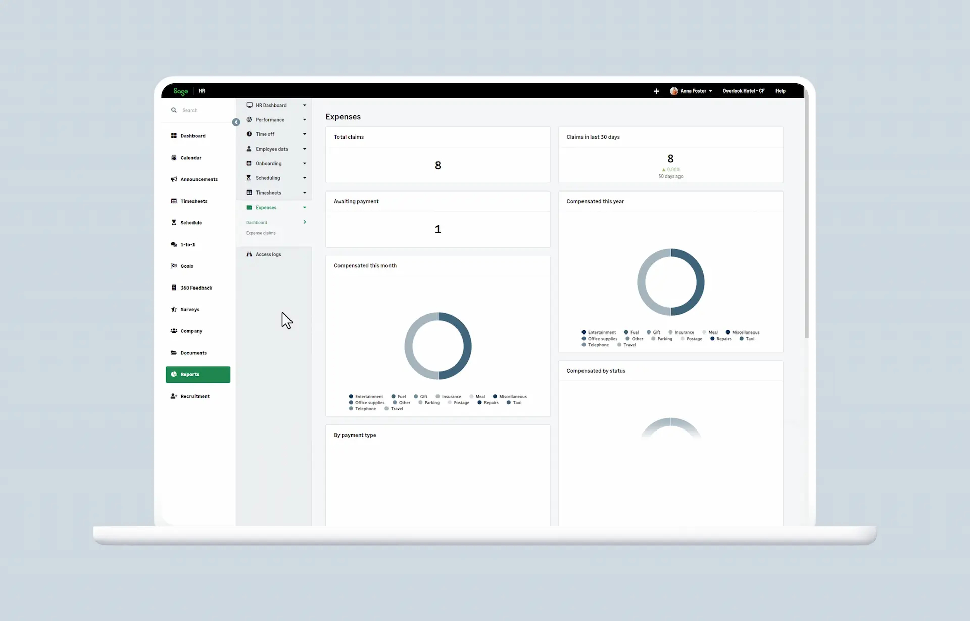 Sage, an expense management software