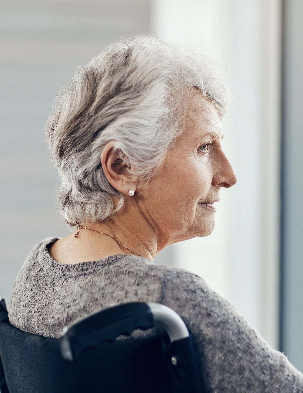 Portrait d'une résidente des Résidences René-Léosa