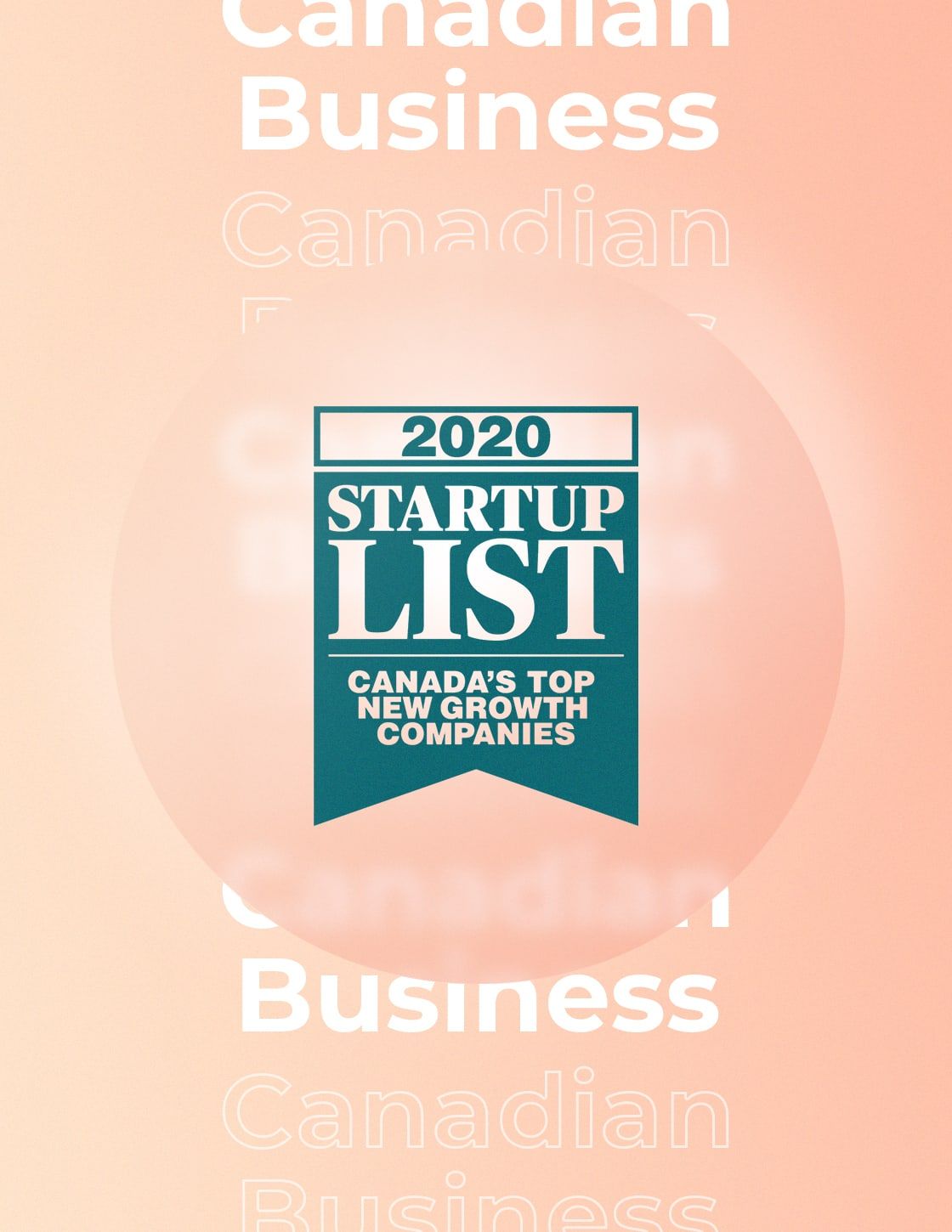 Agendrix se retrouve au 59e rang de la STARTUP LIST des LEADERS DE LA CROISSANCE CANADIENNE