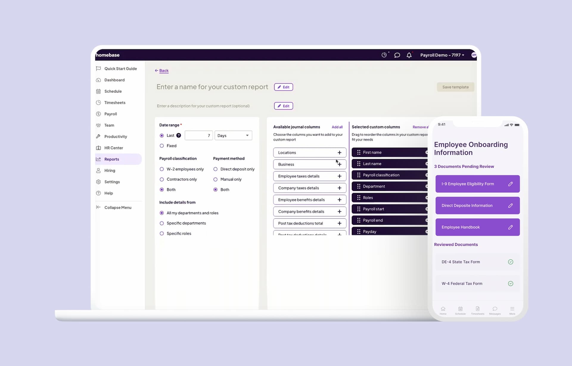 Homebase, logiciel RH pour PME au Québec