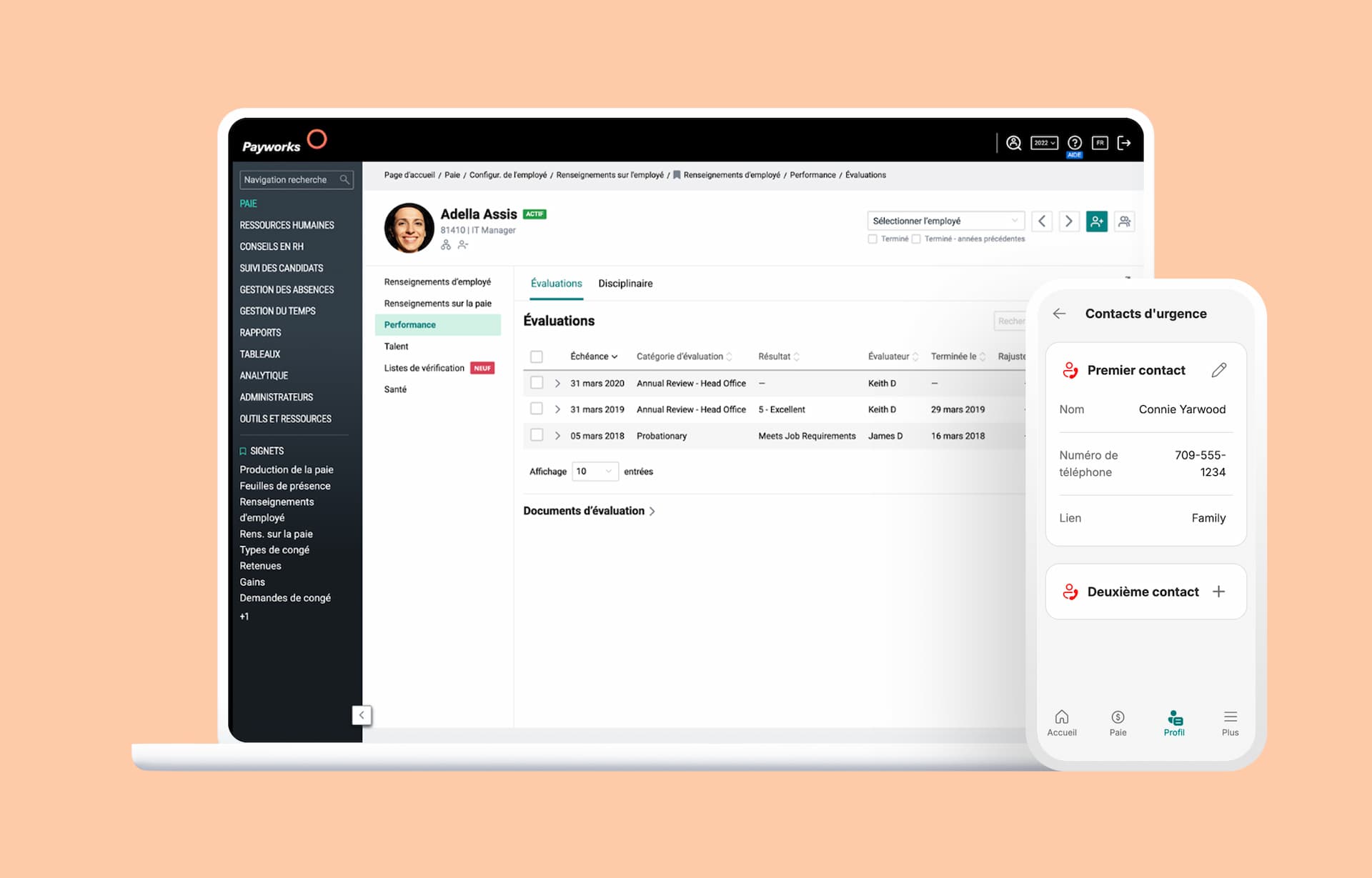 Payworks, logiciel RH pour PME au Québec