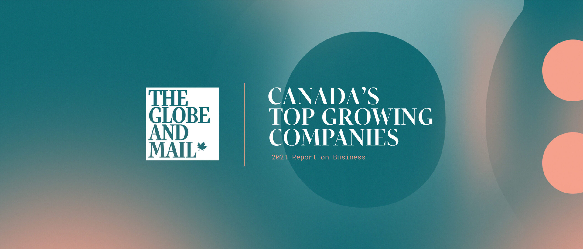 Agendrix au 91e rang du palmarès des entreprises canadiennes à plus forte croissance.