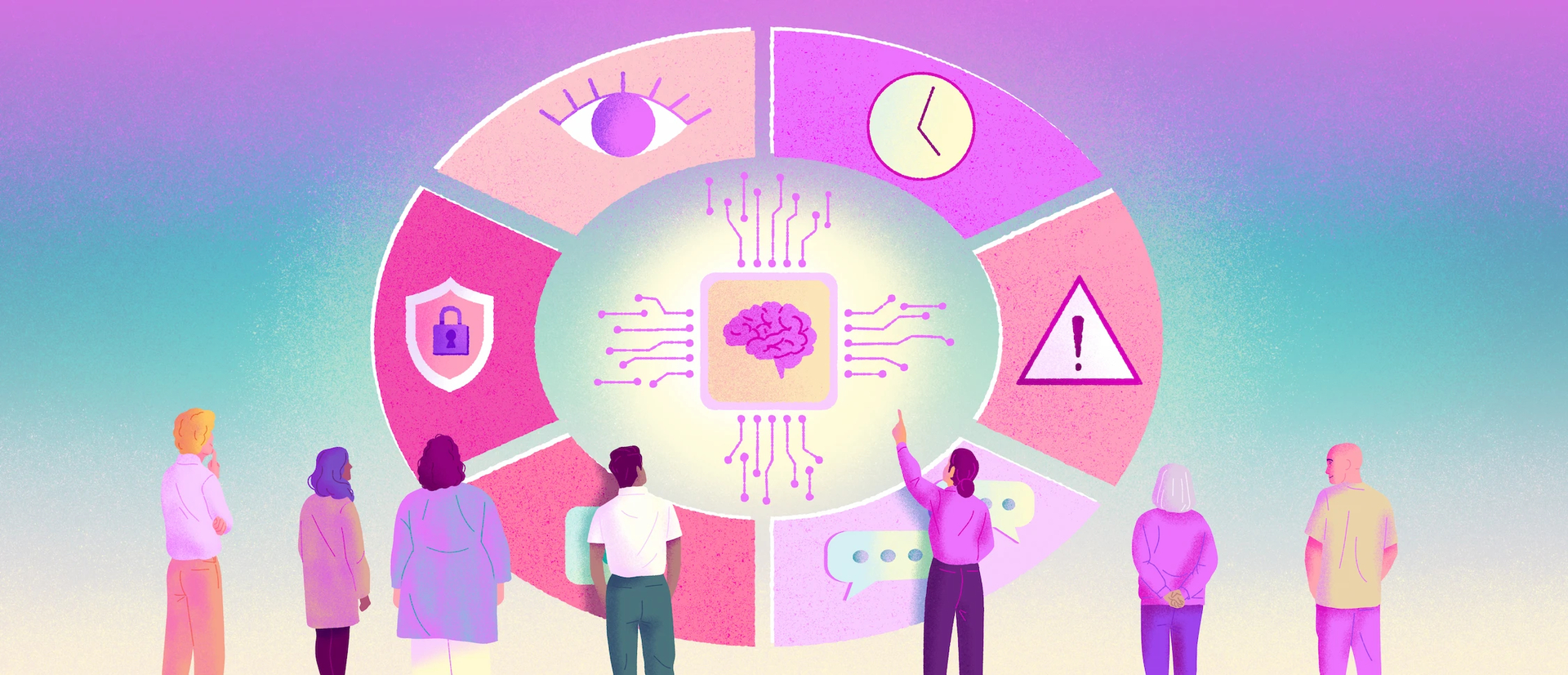 Gestionnaires apprenant à maitriser l'IA au travail