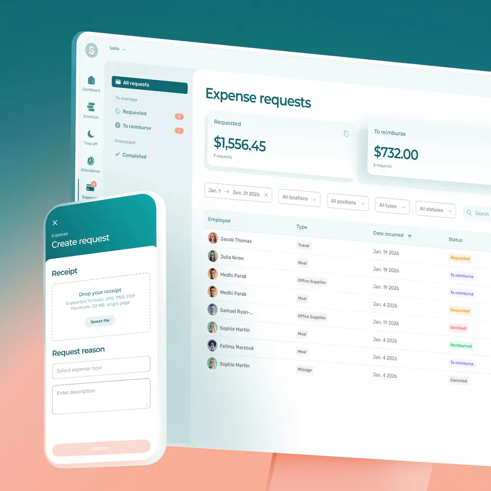 Thumbnail expense management in Agendrix blog