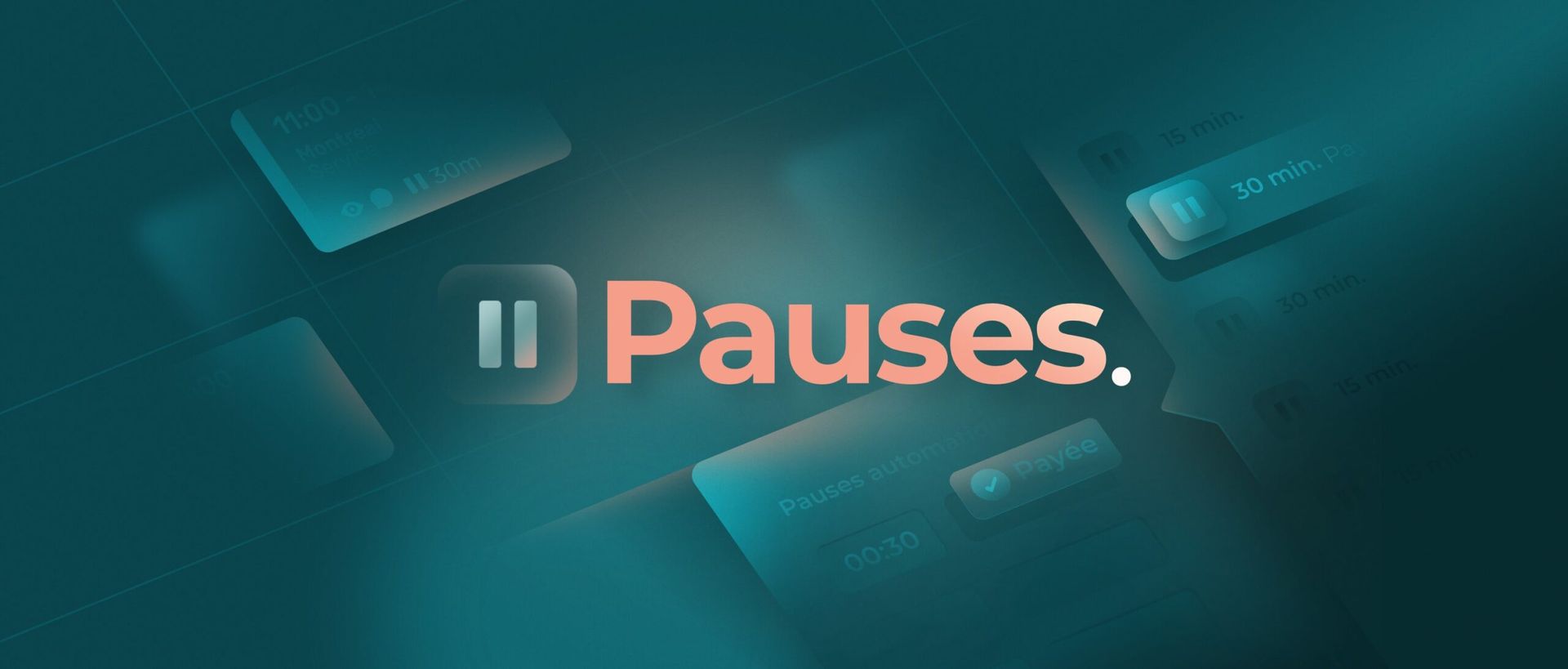 Pauses automatiques dans l'application de gestion des horaires Agendrix