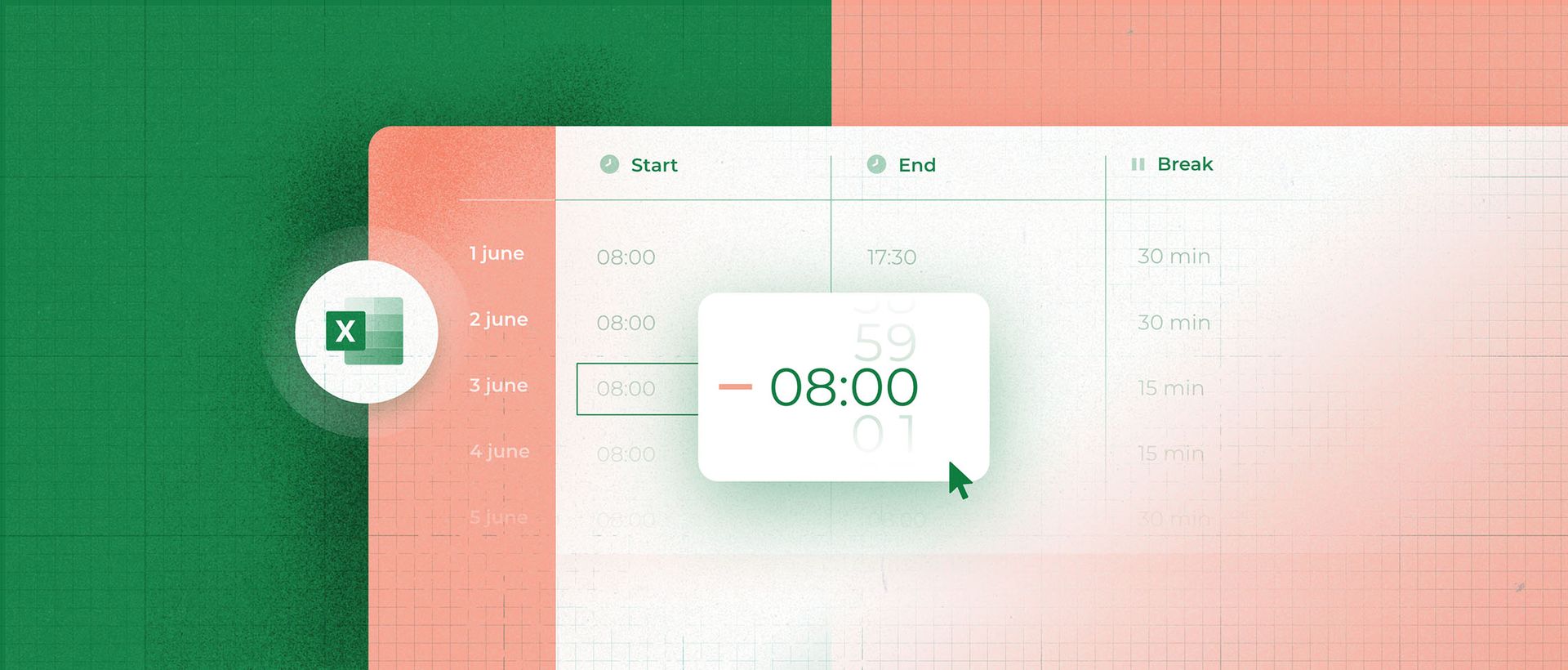 Excel timesheet