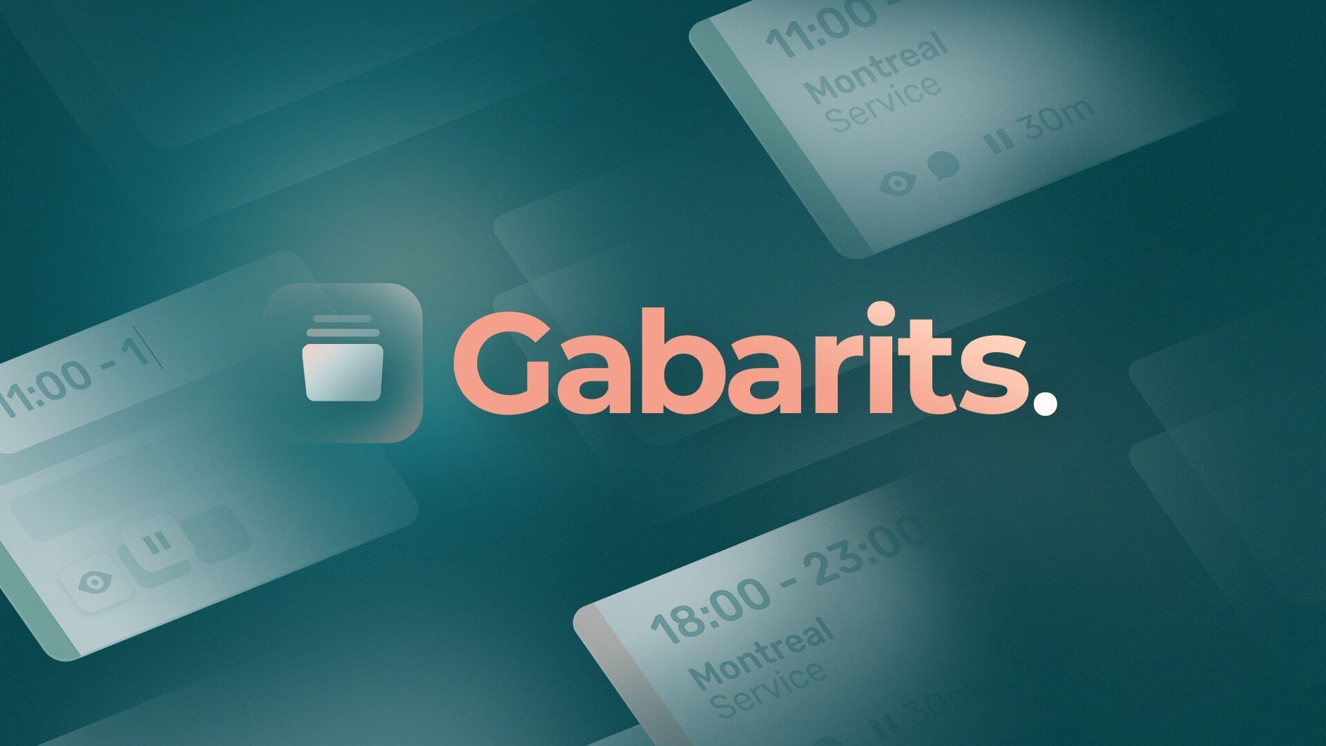 Gabarits de plage horaire dans l'application de gestion d'horaires Agendrix