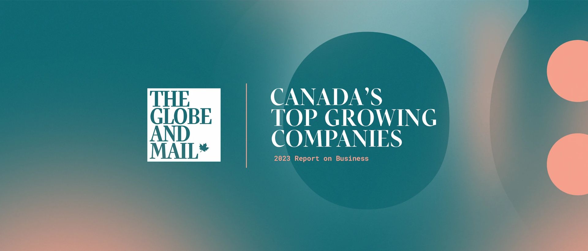 Logo du Globe and Mail et de Canada's Top Growing Companies