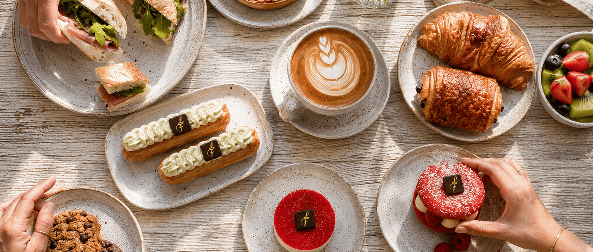 Photo of a selection of products from Les Moulins La Fayette bakery, featured in a customer story about the Salaberry-de-Valleyfield location, an Agendrix customer.