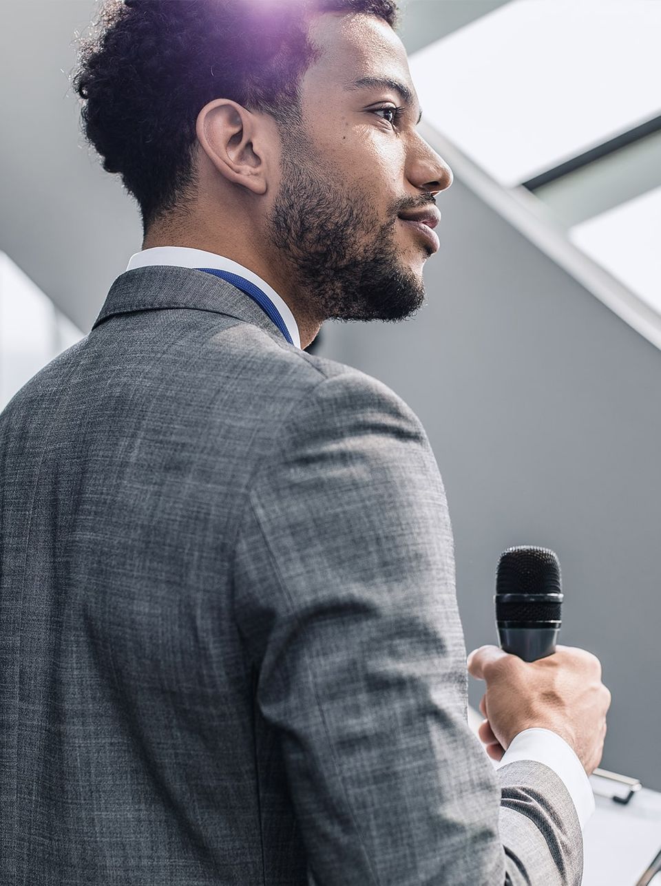 Conférencier au Centre de congrès